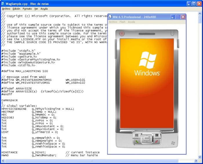 windows mobile emulator network connection